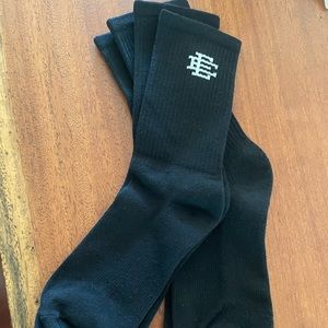 EE socks black 2 pack